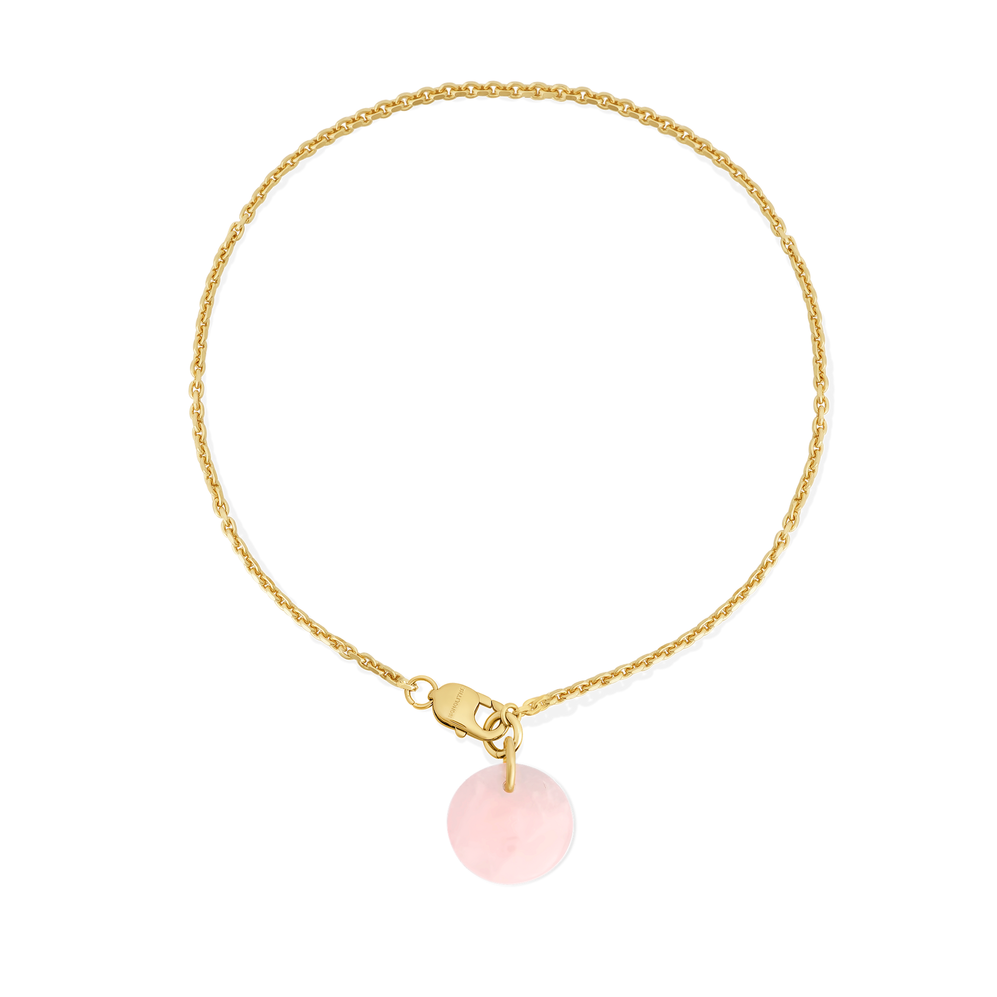 Necklace Cabochon Rose Quartz - Sakura