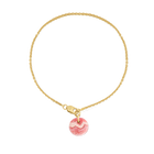 Collier Cabochon Rhodocrosite - Sakura