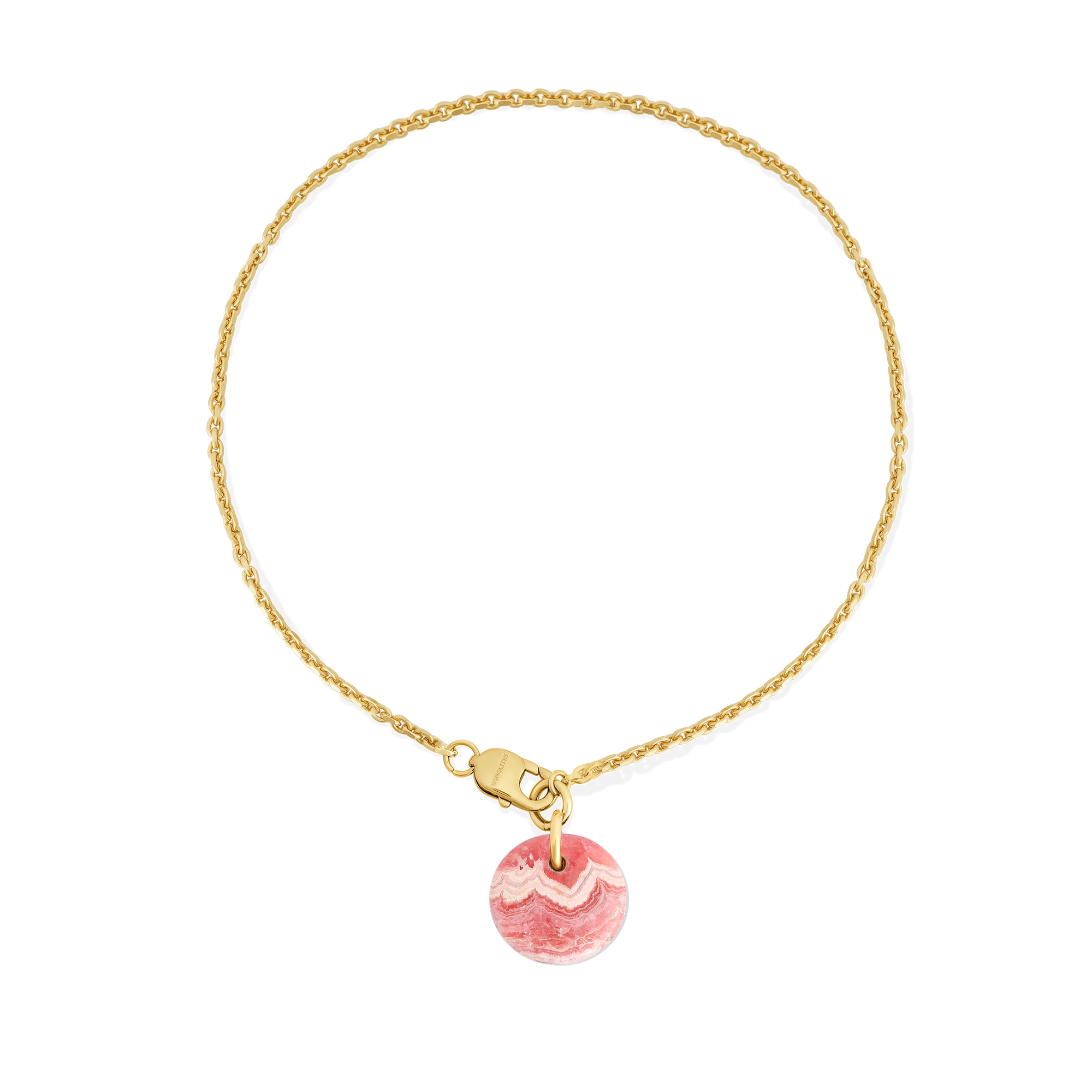 Collier Cabochon Rhodocrosite - Sakura