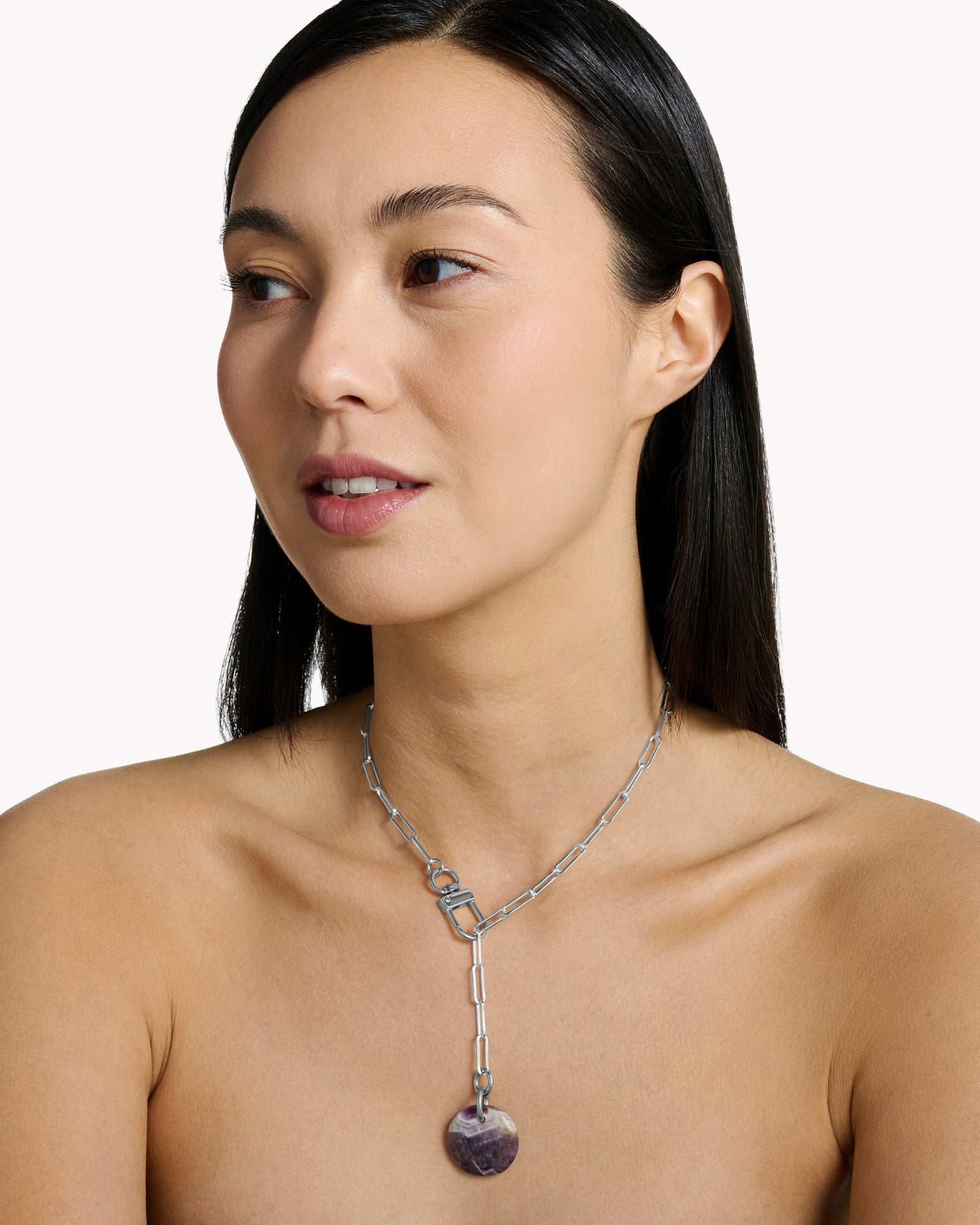 Necklace Cabochon Amethyst - Tadao