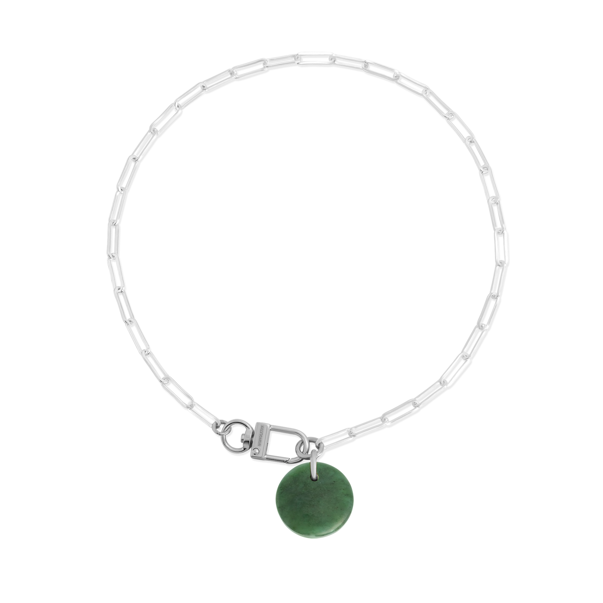 Necklace Cabochon Jade - Tadao