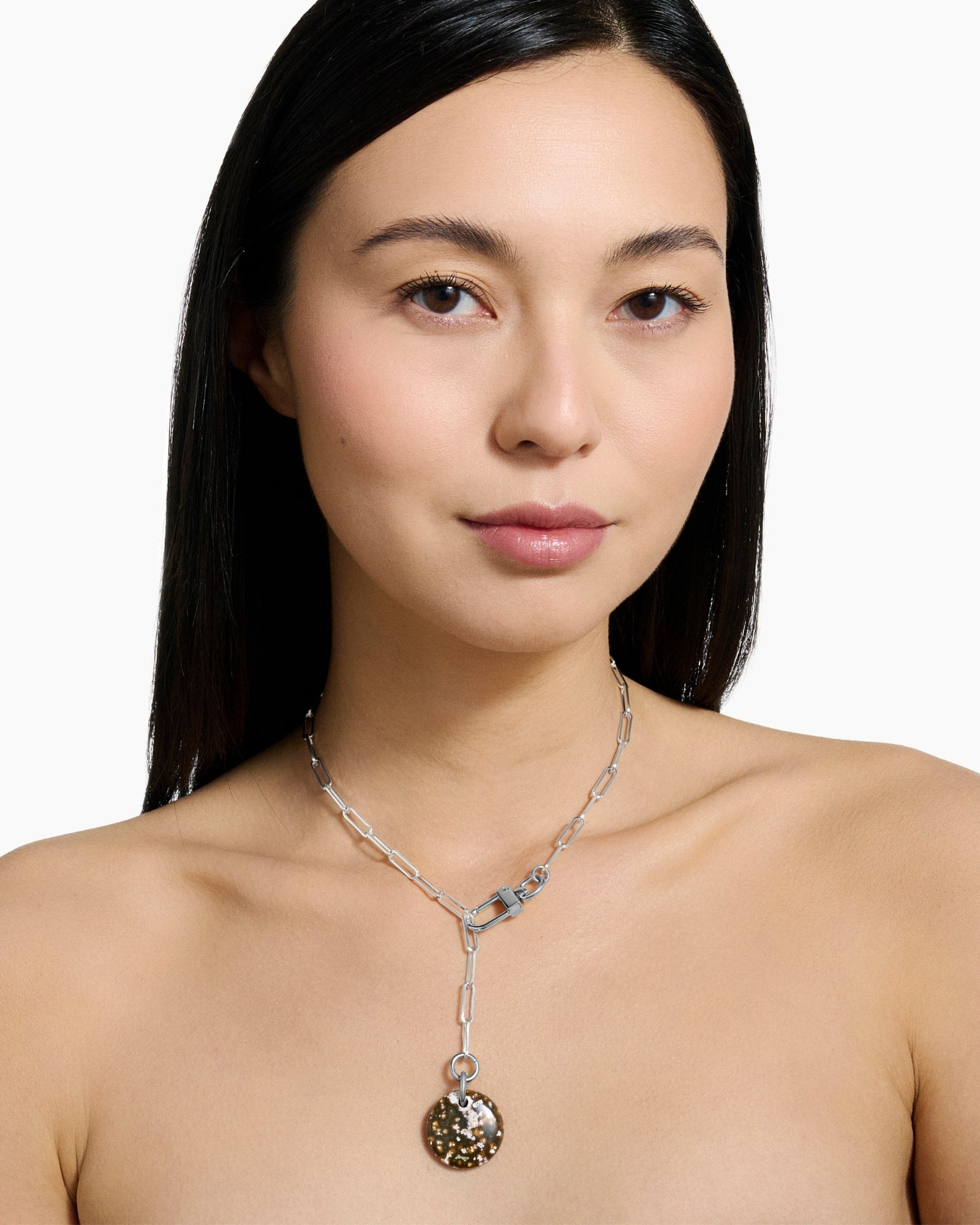 Necklace Cabochon Ocean Jasper - Tadao 