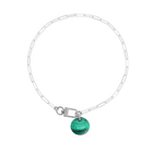 Necklace Cabochon Malachite - Tadao