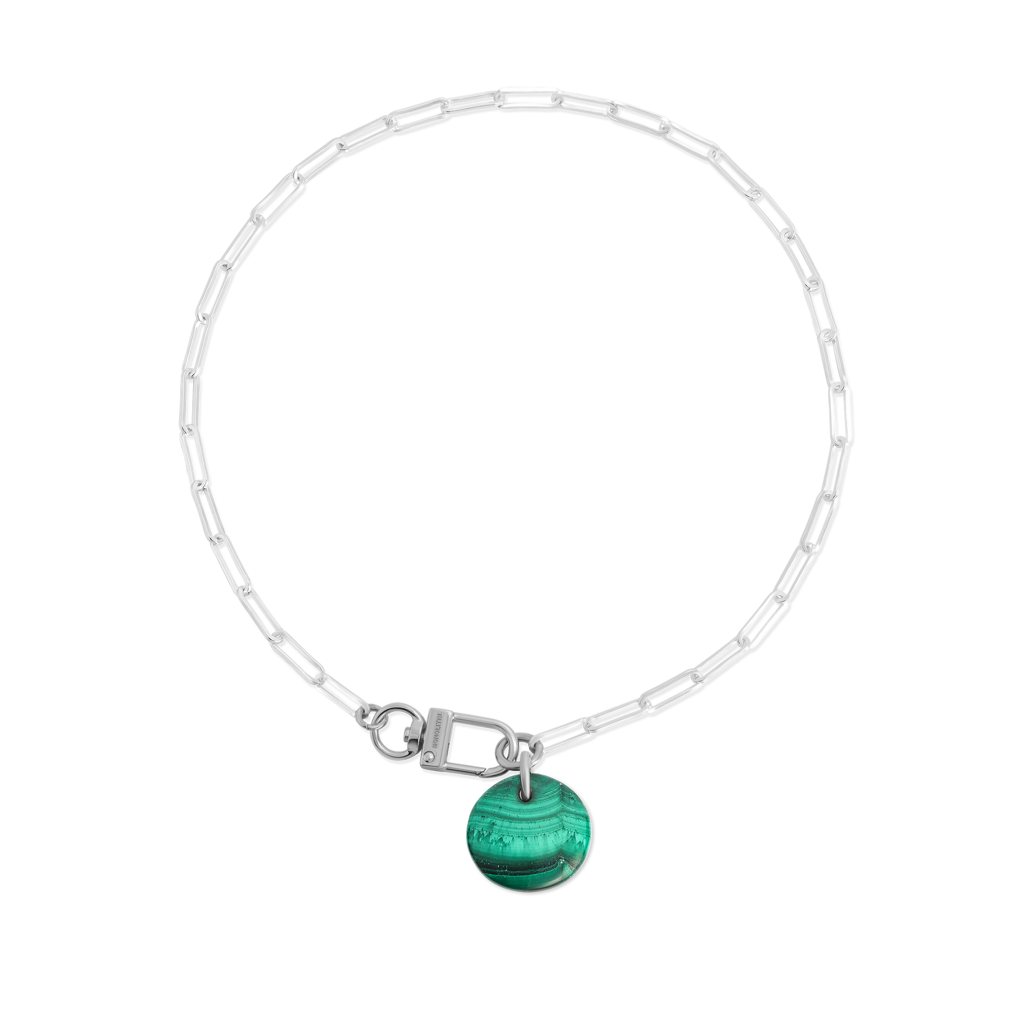 Necklace Cabochon Malachite - Tadao