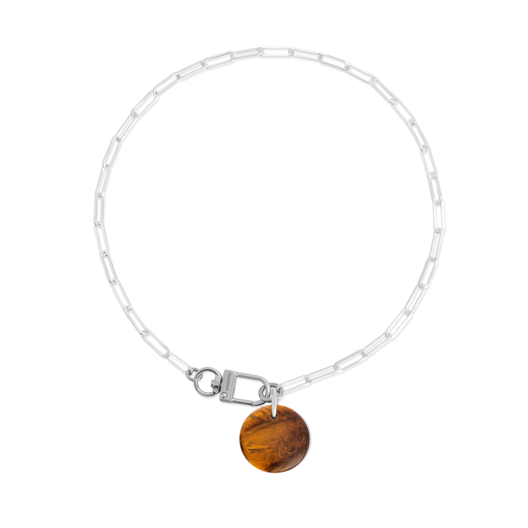 Necklace Cabochon Tiger's Eye - Tadao 