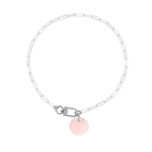 Necklace Cabochon Rose Quartz - Tadao