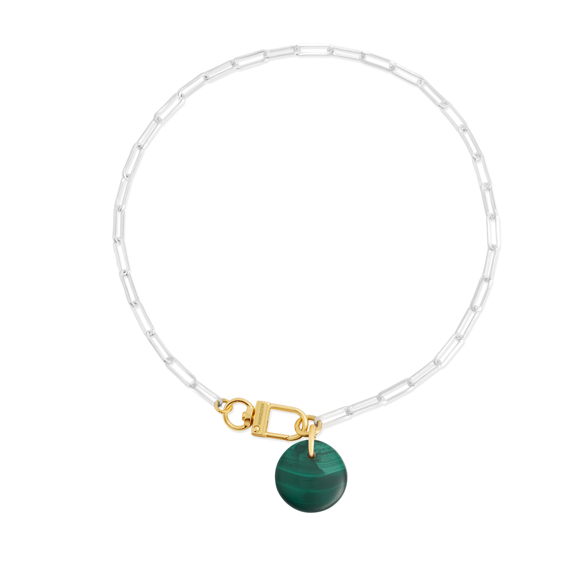 Necklace Cabochon Malachite - Tadao