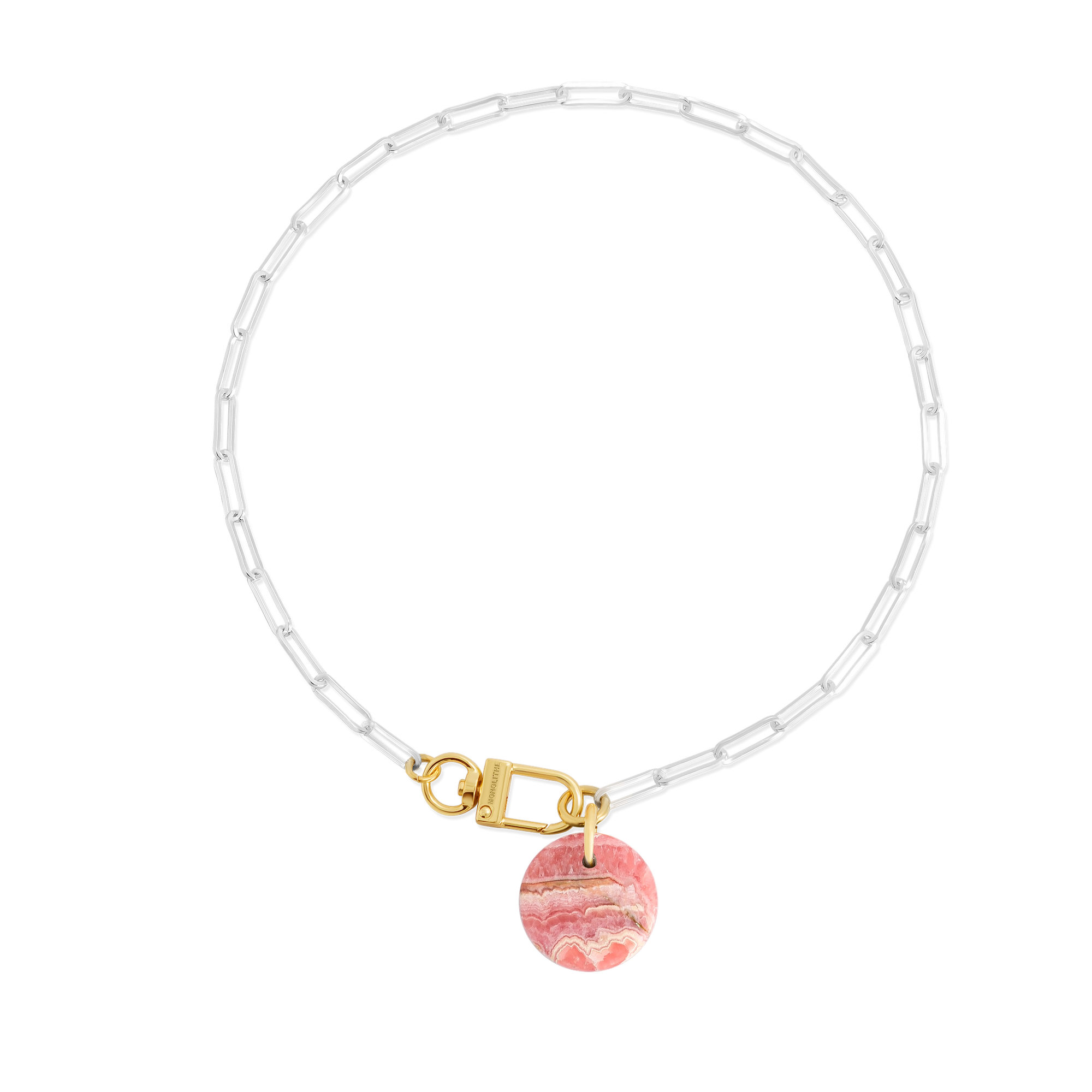 Necklace Cabochon Rhodocrosite - Tadao