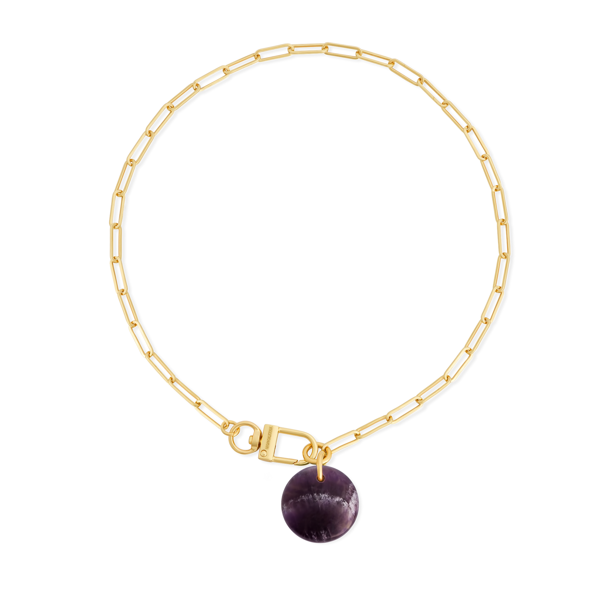 Necklace Cabochon Amethyst - Tadao