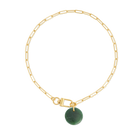 Necklace Cabochon Jade - Tadao
