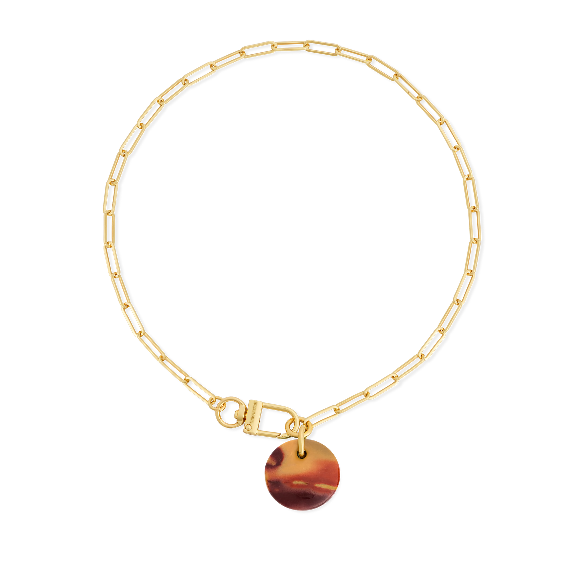 Necklace Cabochon Mokaite - Tadao