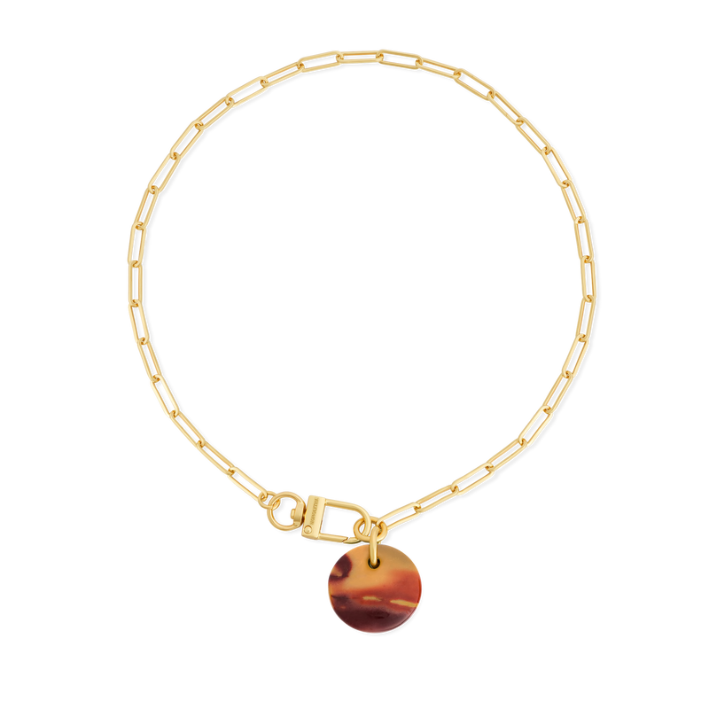 Collier Cabochon Mokaïte - Tadao