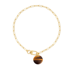 Necklace Cabochon Tiger's Eye - Tadao 