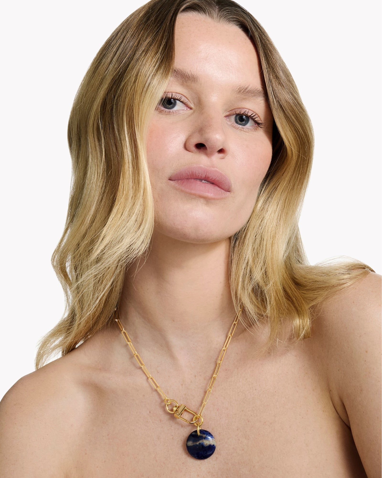 Collier Cabochon Sodalite - Tadao
