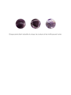 Necklace Cabochon Amethyst - Maru