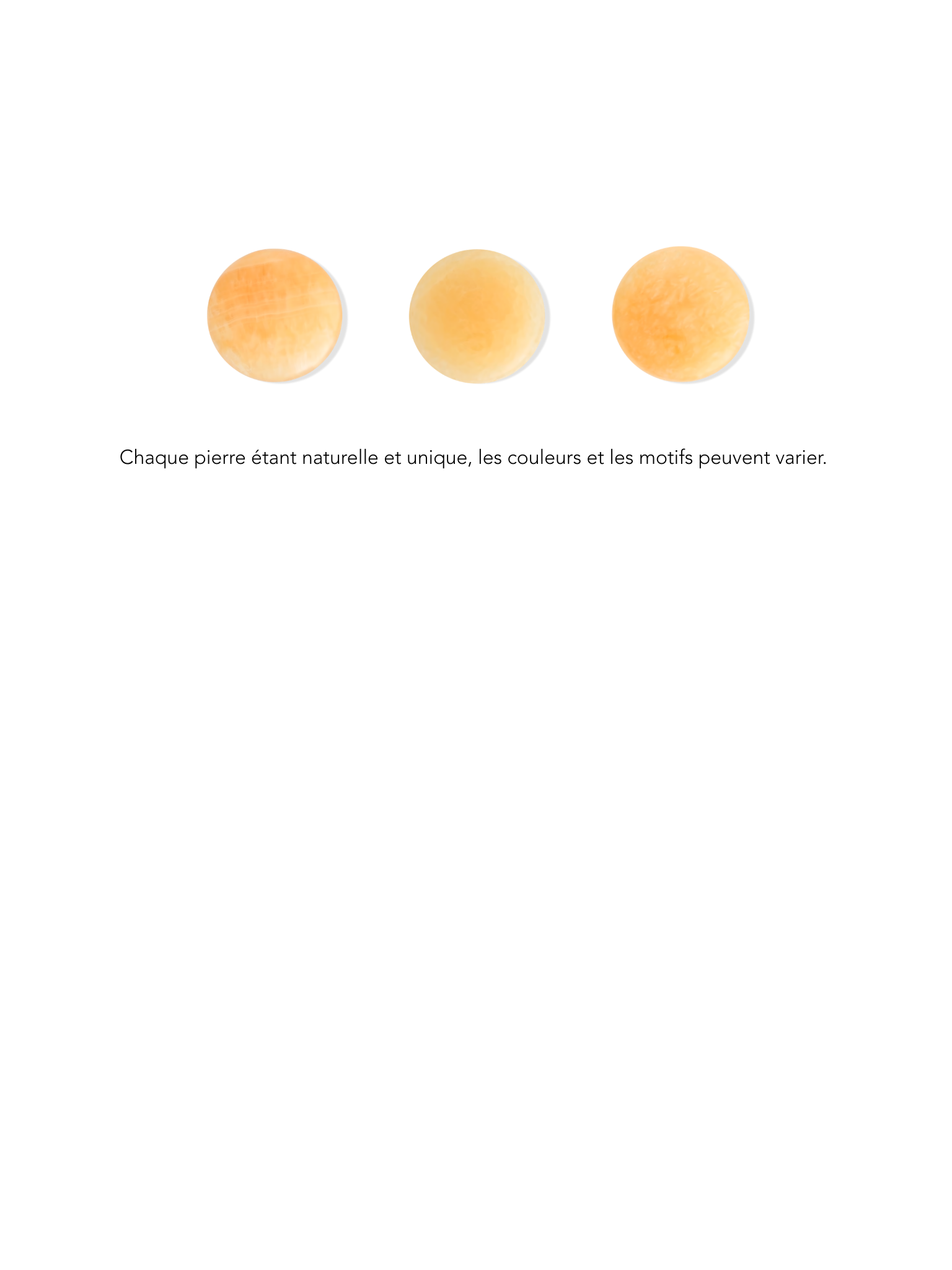 Collier Cabochon Calcite - Tadao