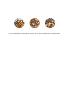 Necklace Cabochon Ocean Jasper - Sakura 