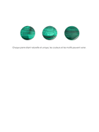 Necklace Cabochon Malachite - Maru