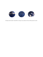 Necklace Cabochon Sodalite - Maru